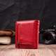Яркий женский кошелек из натуральной кожи ST Leather 19465 Красный - изображение 2