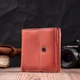Яркий женский кошелек среднего размера из натуральной кожи ST Leather 19498 Оранжевый - изображение 5