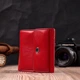 Женский кошелек среднего размера ST Leather 19496 Красный - изображение 4