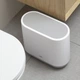 Ведро для мусора MVM BP-14 пластиковое 10 л Бело-серое (BP-14 WHITE/GRAY) - изображение 7