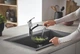 Змішувач для кухні Grohe Eurosmart з висувним виливом Хром (GROHE/30305001) - изображение 8