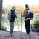 Трекинговая палка 3-сек. Naturehike Men ST 01 6061 AL NH17D001-Z алюминий Золотистая (6975641885658) - изображение 6