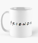 Чашка Керамічна Кружка з принтом Friends Френдс Серіал Друзі Біла 330 мл - зображення 1