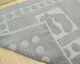 Турецкое полотенце для ног Zeron 50х70 Light Gray плотность 750 г/м2 - изображение 4