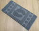 Турецкое полотенце для ног Zeron 50х70 Gray плотность 750 г/м2 - изображение 4