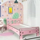 Лялькове ліжкодля Барбі New NestWood рожеве (kmb009rnew) - зображення 2
