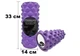 Массажный ролик EasyFit Grid Roller Extreme 33 см Фиолетовый (EF-2023-V) - изображение 2