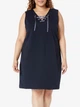 Сарафан женский Tommy Hilfiger 871414835 3X Синий (1159790316) - изображение 3