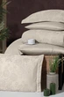 Постельное белье First Choice Jacquard Satin 200 х 220 см Herra Cappuccino - изображение 2