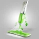 Розумна швабра з розпилювачем та подвійною щіткою 3 в 1 Spray Healthy Mop довга ручка управління розбризкуванням води універсальна Зелена - изображение 3