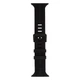 Ремешок Silicone Shine Band для Apple Watch 42/44/45/49 mm Black - изображение 1