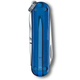 Складаний швейцарський ніж Victorinox Vx06223.T81G.T2 Classic SD Ukraine 7 функцій 58 мм прозорий жовто-синій - зображення 3