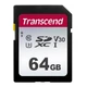 Карта пам'яті Transcend 64GB SDHC / 300S / C10 / UHS-I (TS64GSDC300S) - зображення 1