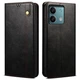 Чехол-книжка с кармашками UniCase Leather Wallet для Xiaomi Redmi Note 13 Pro 5G / Poco X6 - Black - изображение 1