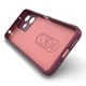 Силиконовый (TPU) чехол Deexe Terra Case для Xiaomi Poco M6 Pro 5G / Redmi 12 5G - Wine Red - изображение 2