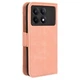 Чехол-книжка с кармашками Deexe Wallet Stand для Xiaomi Poco X6 Pro - Pink - изображение 7