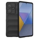 Силиконовый (TPU) чехол Deexe Terra Case для Xiaomi Redmi Note 13 Pro+ - Black - изображение 1