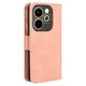 Чохол-книжка з кишеньками Deexe Wallet Stand для Infinix Hot 40i - Pink - зображення 7