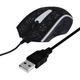 Игровая Компьютерная проводная мышка JEQANG JM-812 с подсветкой 1.2 м Чёрная DPI: 1200 - изображение 2