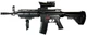 Детский Игрушечный Автомат на Орбизах HK416, Гель Бластер + Глушитель + Оптика + 30 000 орбиз в подарок - изображение 2