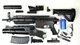 Детский Игрушечный Автомат на Орбизах HK416, Гель Бластер + Глушитель + Оптика + 30 000 орбиз в подарок - изображение 4