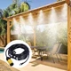 Набір для охолодження Patio Mist Cooling kit 15 м призначений для використання в альтанках та садах. - зображення 6