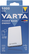 УМБ Varta Power Bank Energy 5000 mAh White (ŁAD-VAR-0000007) - зображення 5