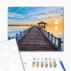 Картина по номерам Мостик в закат (BS631) Brushme 40x50 см - изображение 2