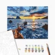 Картина за номерами На заході сонця (BS24594) Brushme 40x50 см Brushme - зображення 2