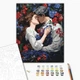 Картина за номерами Поцілунок у квітучому саду (BS53897) Brushme 40x50 см Brushme - зображення 2