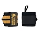 Кистевые бинты Gorilla Wear Wrist Wraps PRO Black/Gold (45 см, средняя жесткость) - изображение 1
