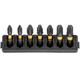 Кассета с битами DeWALT FlexTorq, L = 25 мм, Pz1 - 2 шт, Pz2 - 3 шт, Pz3 - 2 шт. DT70812 - изображение 1