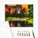 Картина по номерам Закат в горной долине (BS3348) Brushme 40x50 см - изображение 2