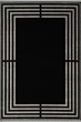 Акриловий килим Taboo Plus af48e black-grey 2.00x4.00 - зображення 1