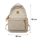 Рюкзак Lesko 81227 Ivory 20L с карманом для ноутбука подростковый - изображение 6