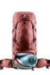 Туристический рюкзак Deuter Aircontact Lite 45 + 10 SL розовый - изображение 5