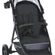 Детская прогулочная коляска книжка BAMBI M 5723 VIVA Black черная нагрузка 22 кг - изображение 7