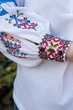 Жіноча вишиванка V&V Політ S Білий (301028193-001) - изображение 3