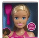 Маленька голова манекен 15см Барбі блондинка Barbie Mini Blonde Styling Head - зображення 1