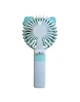 Вентилятор ручний акумуляторний DianDi Mini Fan SQ-2163 з USB-зарядкою та складною ручкою Блакитний - зображення 3