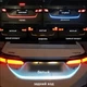 Гибкая светодиодная LED лента на багажник с бегущим поворотом, динамическая подсветка багажника 12В - изображение 7