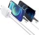 Мережевий зарядний пристрій Alogic Rapid Power 32W (20+12W) 2 port GaN Wall Charger White (WCG2X32-EU) - зображення 4
