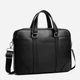 Сумка-портфель мужская кожаная Tiding Bag A25-9904A Черная - изображение 1