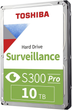 Жорсткий диск Toshiba S300 Pro Surveillance 7200RPM 256MB 3.5'' 10TB SATA III (HDWT31AUZSVA) - зображення 2