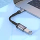Перехідник HOCO Type-C male to USB female 3.0 converter UA24 grey - зображення 5