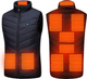 Мужской жилет с подогревом HeatFashion Electric Heating Vest Черный XL Kali KL481 три режима нагрева 30 40 50 градусов для туристических походов - изображение 1