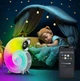 Портативная смарт колонка часы для сна и пробуждения на аккумуляторе G-Smart Pro Snail G70 Conch Music Lamp LED Bluetooth App control - изображение 6