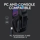 Ігрові навушники Logitech G535 Lightspeed Wireless Gaming Headset (981-000972) Black - зображення 2