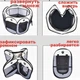 Манеж для щенков, кошки 114*114*58 см коричневый Pet Joy - изображение 2