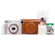 Камера моментальной печати Fujifilm Instax Wide 300 + Чехол + Фотоальбом 64 + Фотопленка 20 шт White - изображение 1